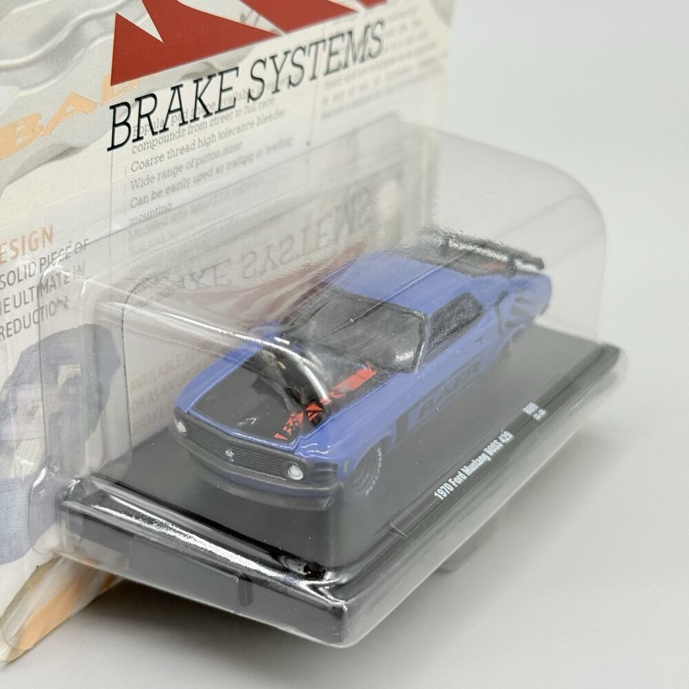 M2 Machines 1970 Ford Mustang Boss 429 Baer Racing R89 22-28 Diecast 1:64 - Picture 4 of 6